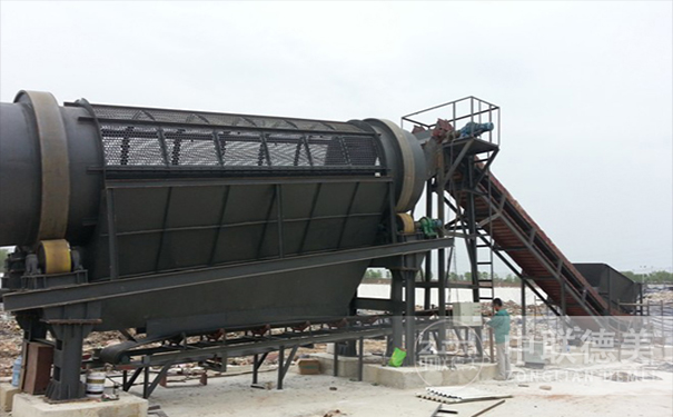 无轴砂石分离筛