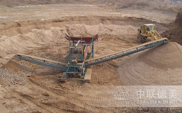 无轴砂石分离筛